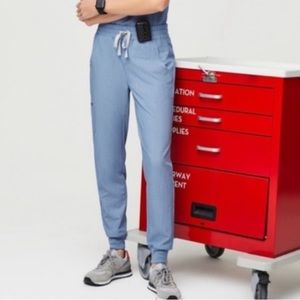 FIGS HEATHER INDIGO JOGGER SCRUB PANTS